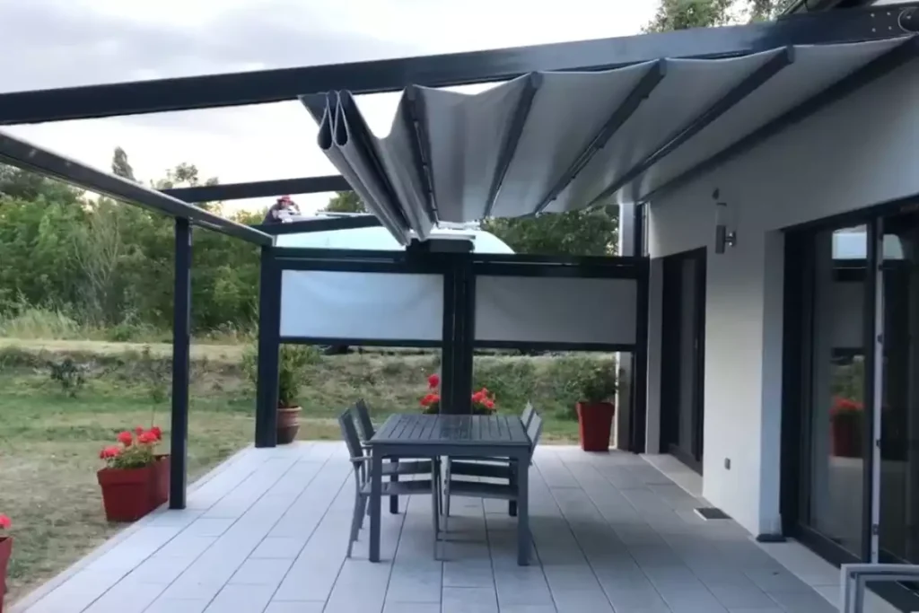 comment fabriquer une toile coulissante pour pergola