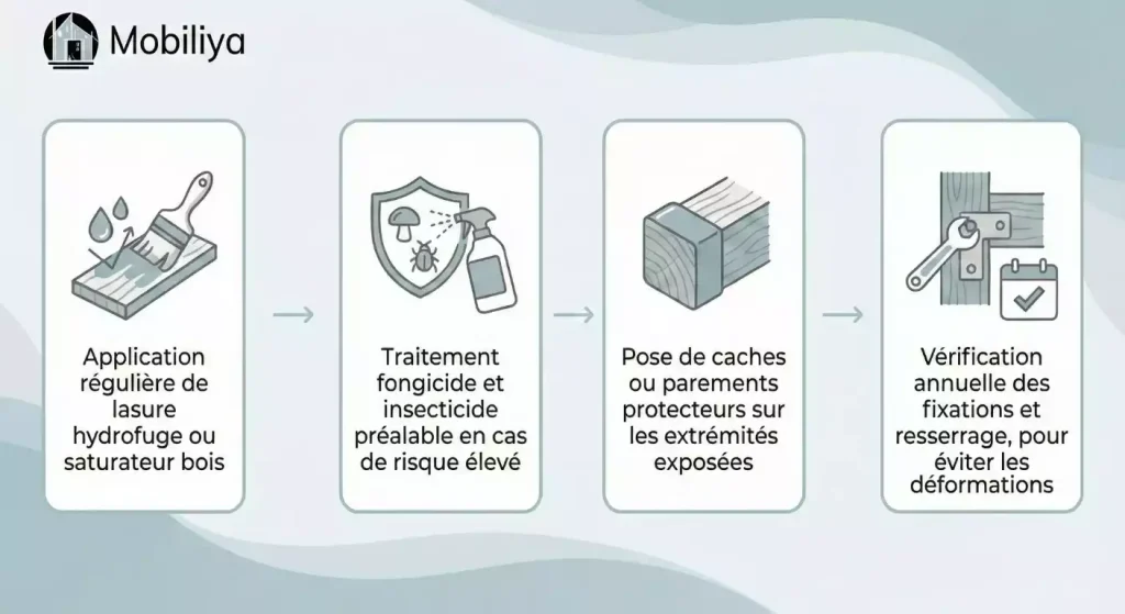 maison design poutre apparente extérieure.