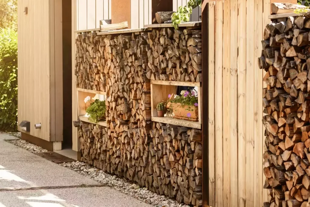 maison style poutre apparente extérieur