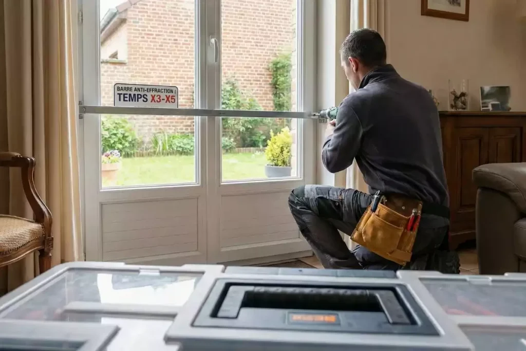 porte d'entrée barre anti effraction avis