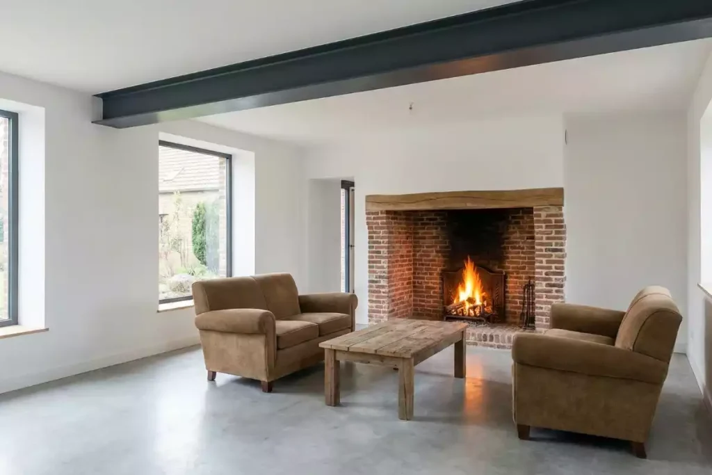 poutre ipn apparente rénovation loft
