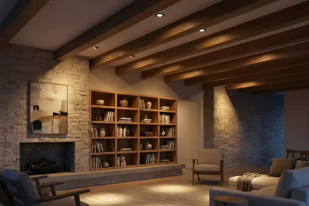 spot sur poutre apparente