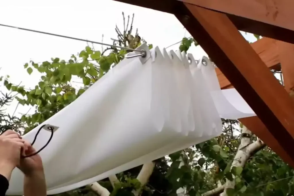 toile coulissante pour pergola comment faire