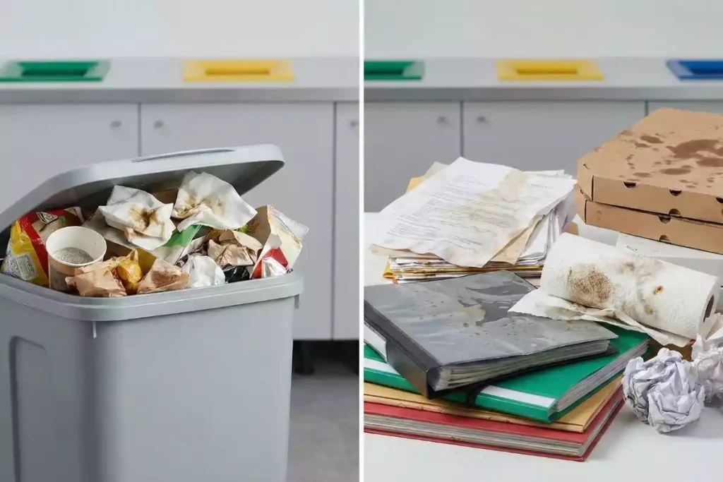 tri des papiers administratifs quelle poubelle