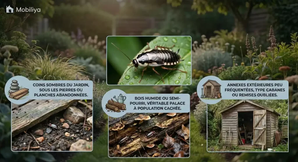 cafard noir et blanc dangereux ou pas