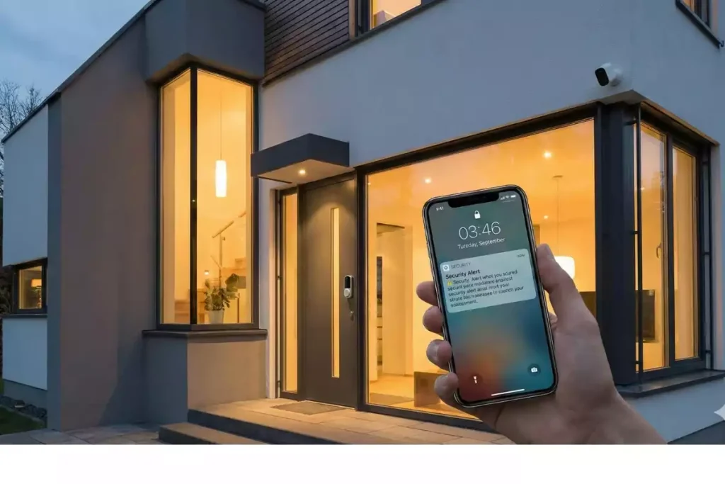 commande interphone via téléphone portable