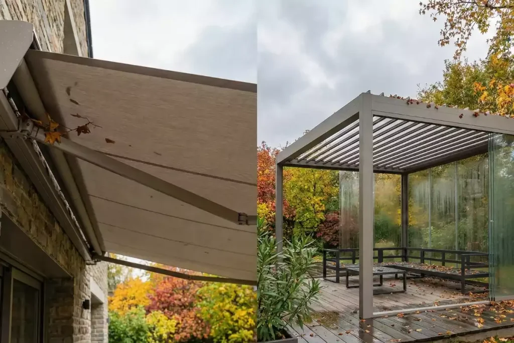 pergola ou store banne avantages