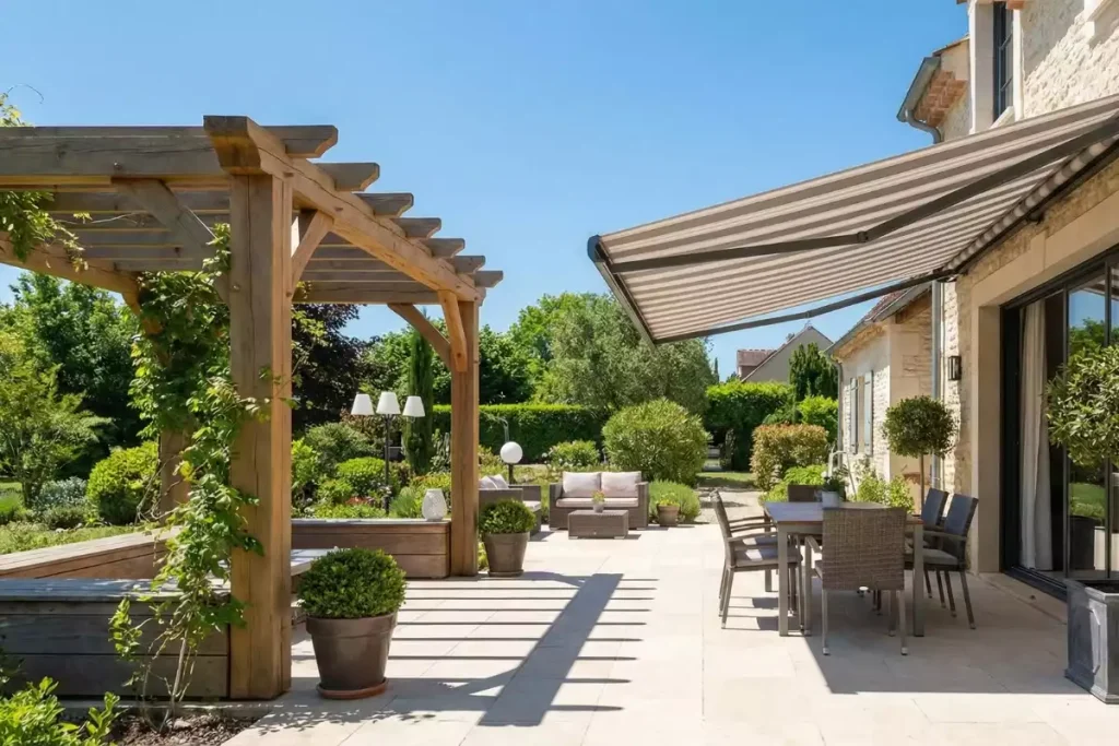 pergola ou store banne budget