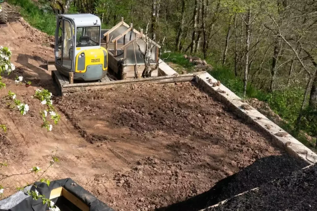comment construire un mur de soutenement en bois