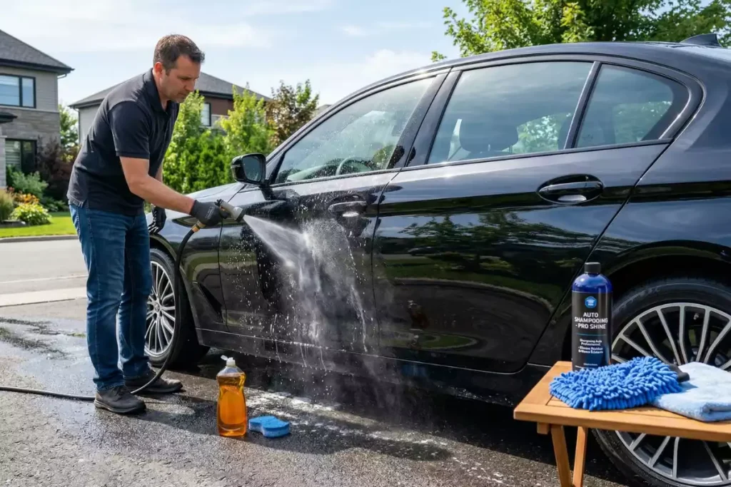 laver voiture liquide vaisselle