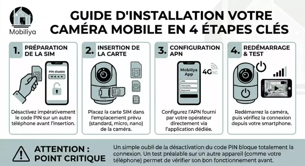 quelle carte sim telecom pour caméra de surveillance