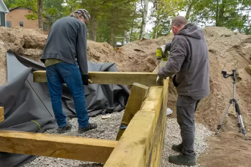 durée de vie mur de soutènement bois traité