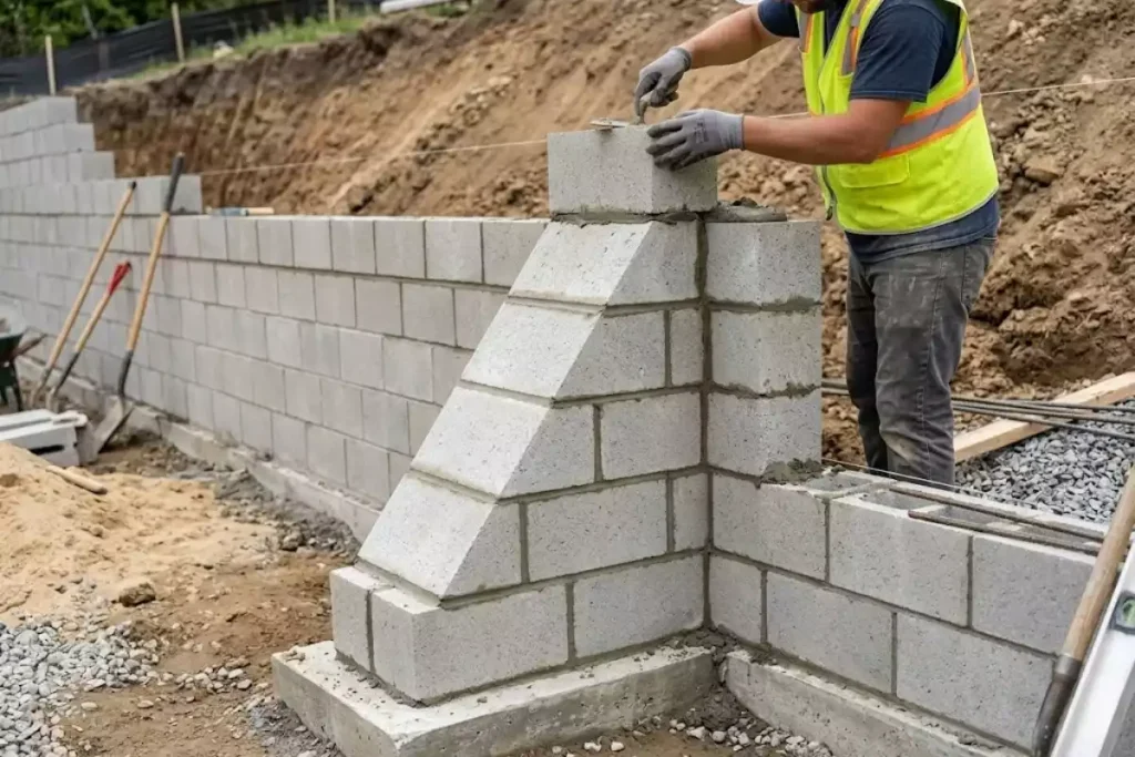 construire contrefort mur de soutenement