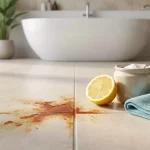 enlever rouille sur carrelage