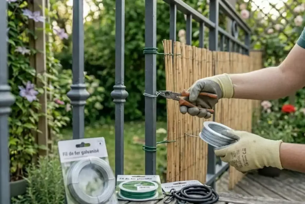 fixation canisse balcon