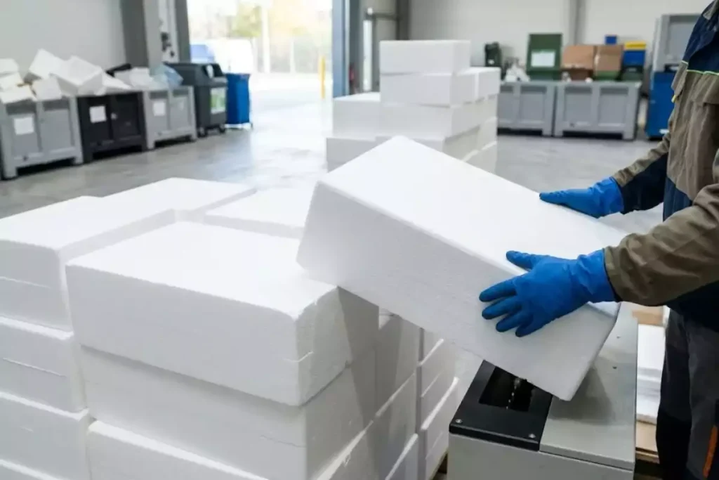 recycler le polystyrène