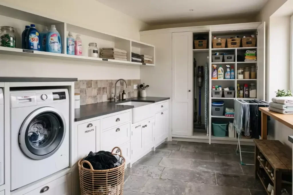 amenagement buanderie arriere cuisine