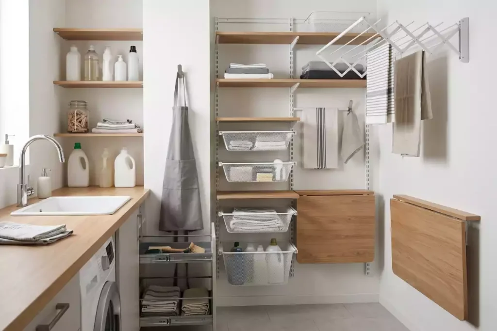amenagement espace arriere cuisine buanderie