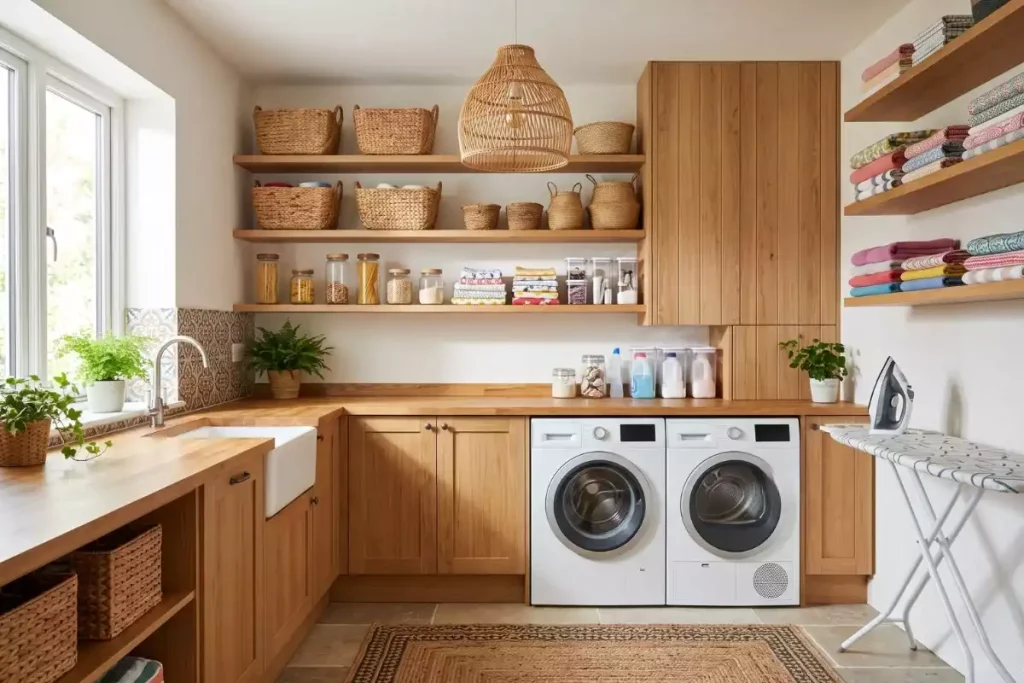 arriere cuisine et buanderie amenagement