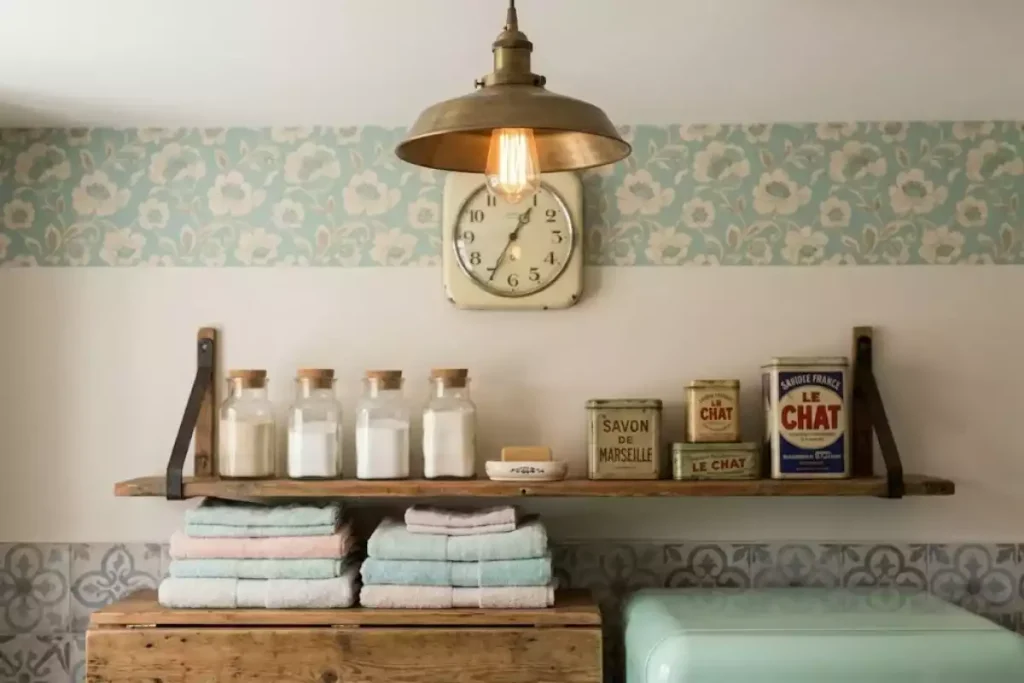deco buanderie vintage