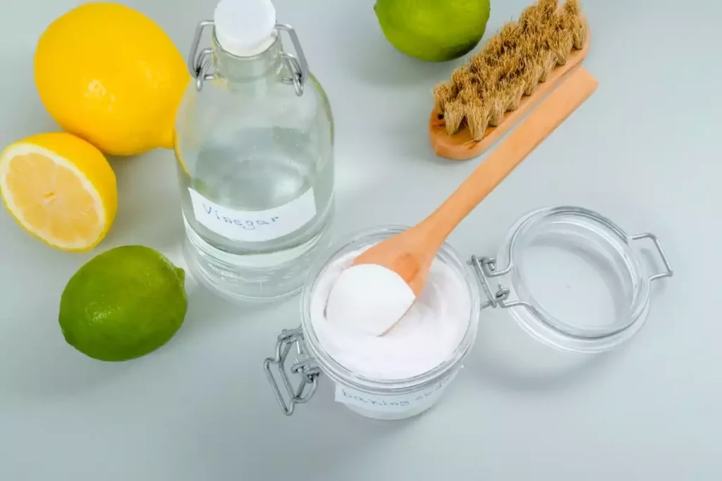nettoyer lave-vaisselle vinaigre blanc bicarbonate