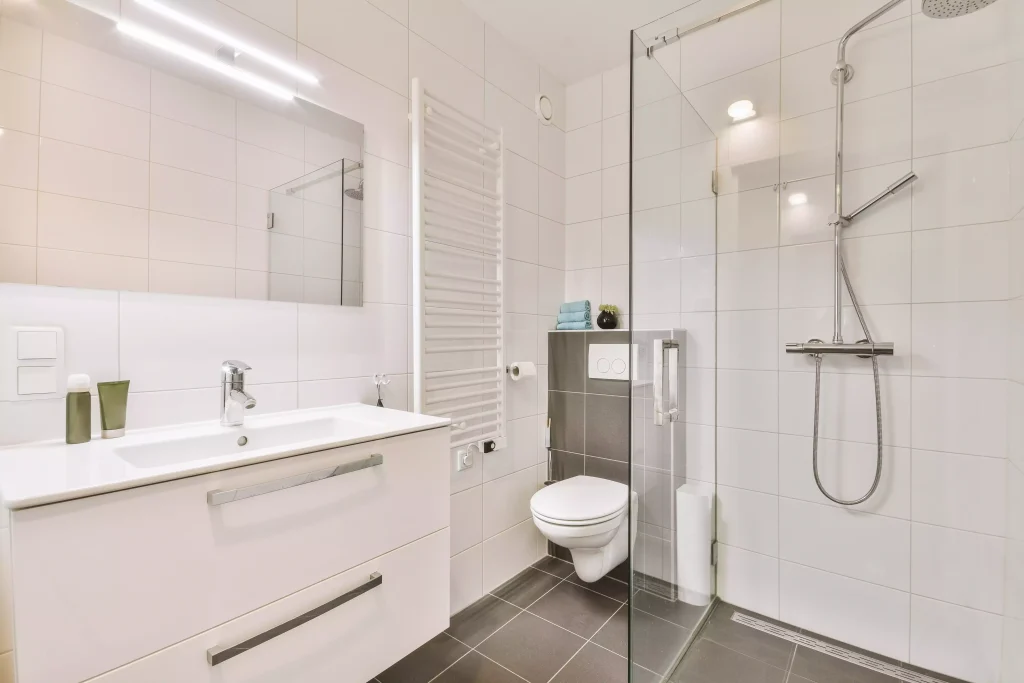 Douche italienne petit espace