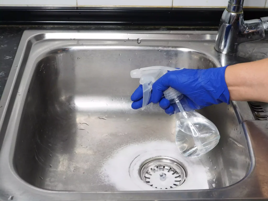 Enlever la rouille sur l'inox avec du vinaigre blanc