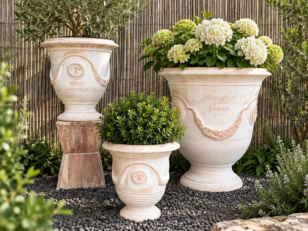 Que planter dans un vase d’Anduze